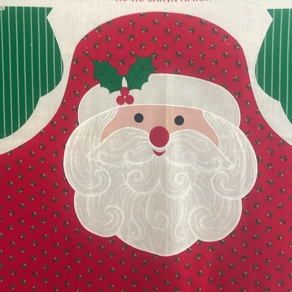 Santa apron kit panel DIY - Picture 4 of 6